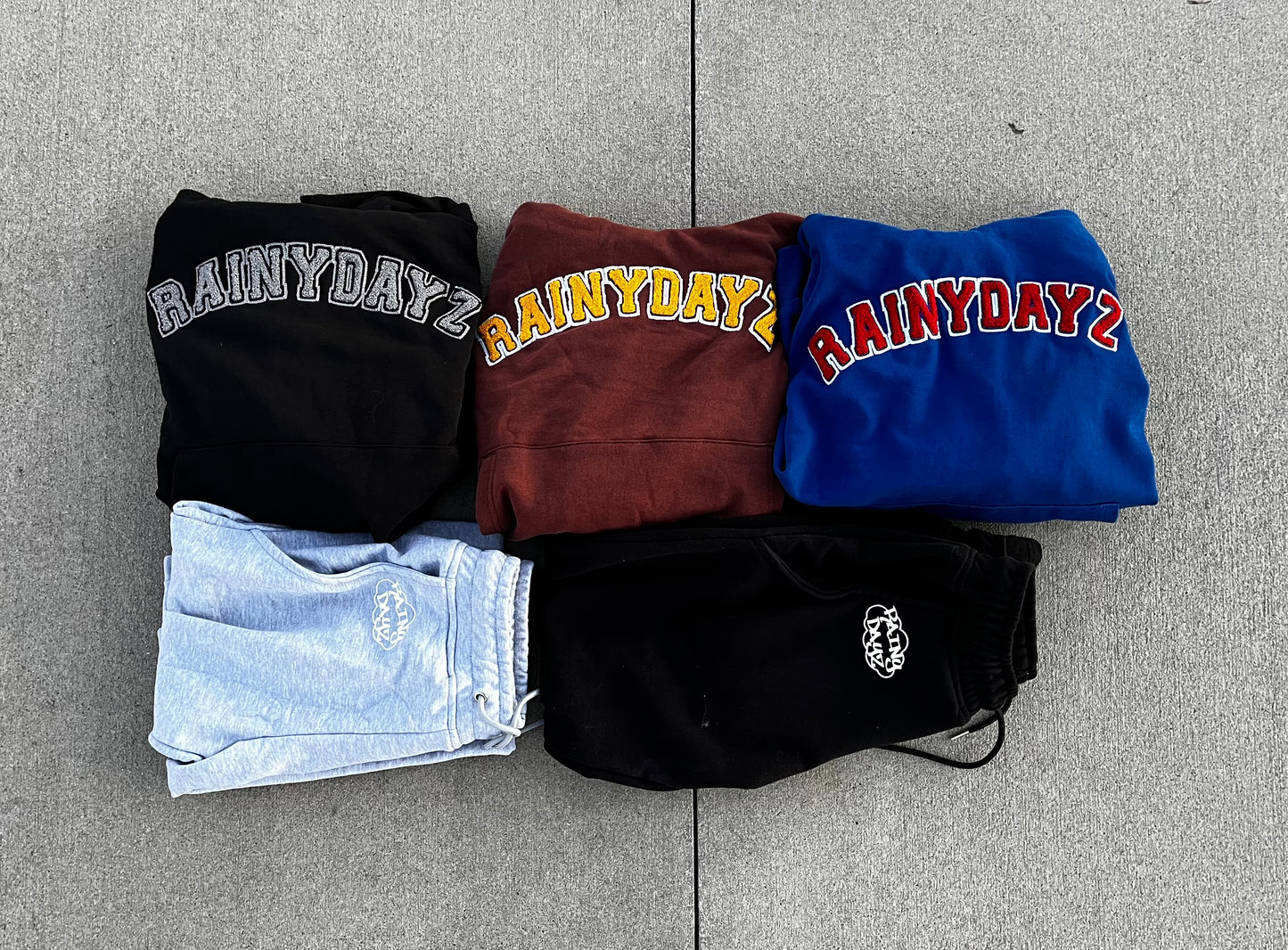Black Varsity Hoodie