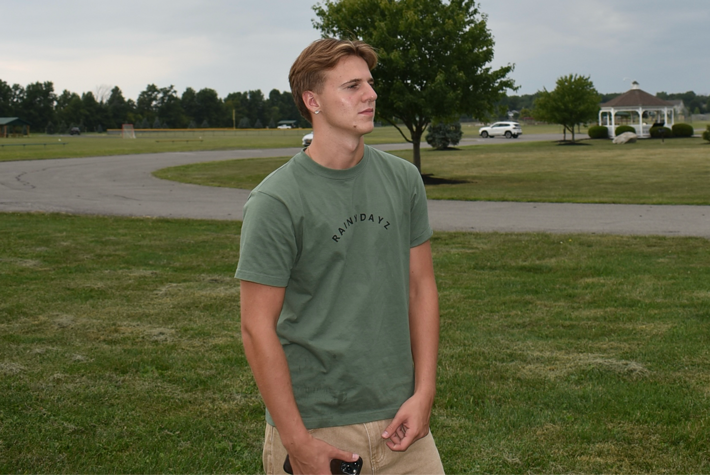 Heavy Weight Oversized T-Shirt Green