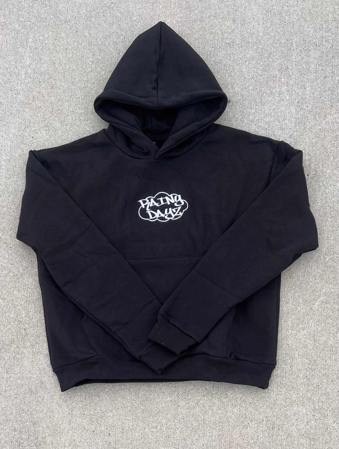 Black Oversized Hoodie