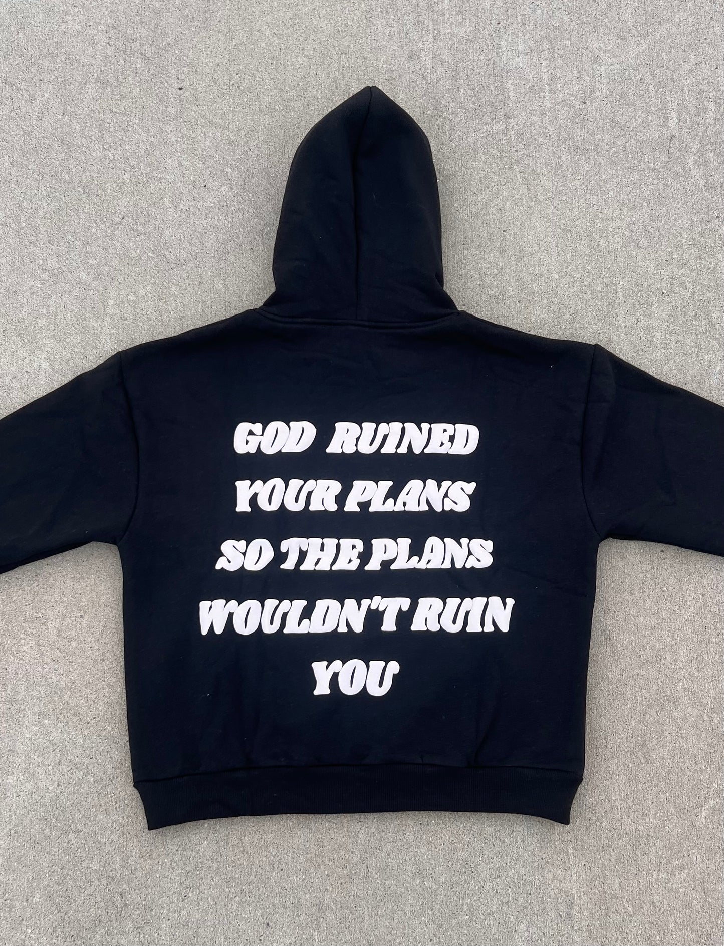 Black Oversized Hoodie