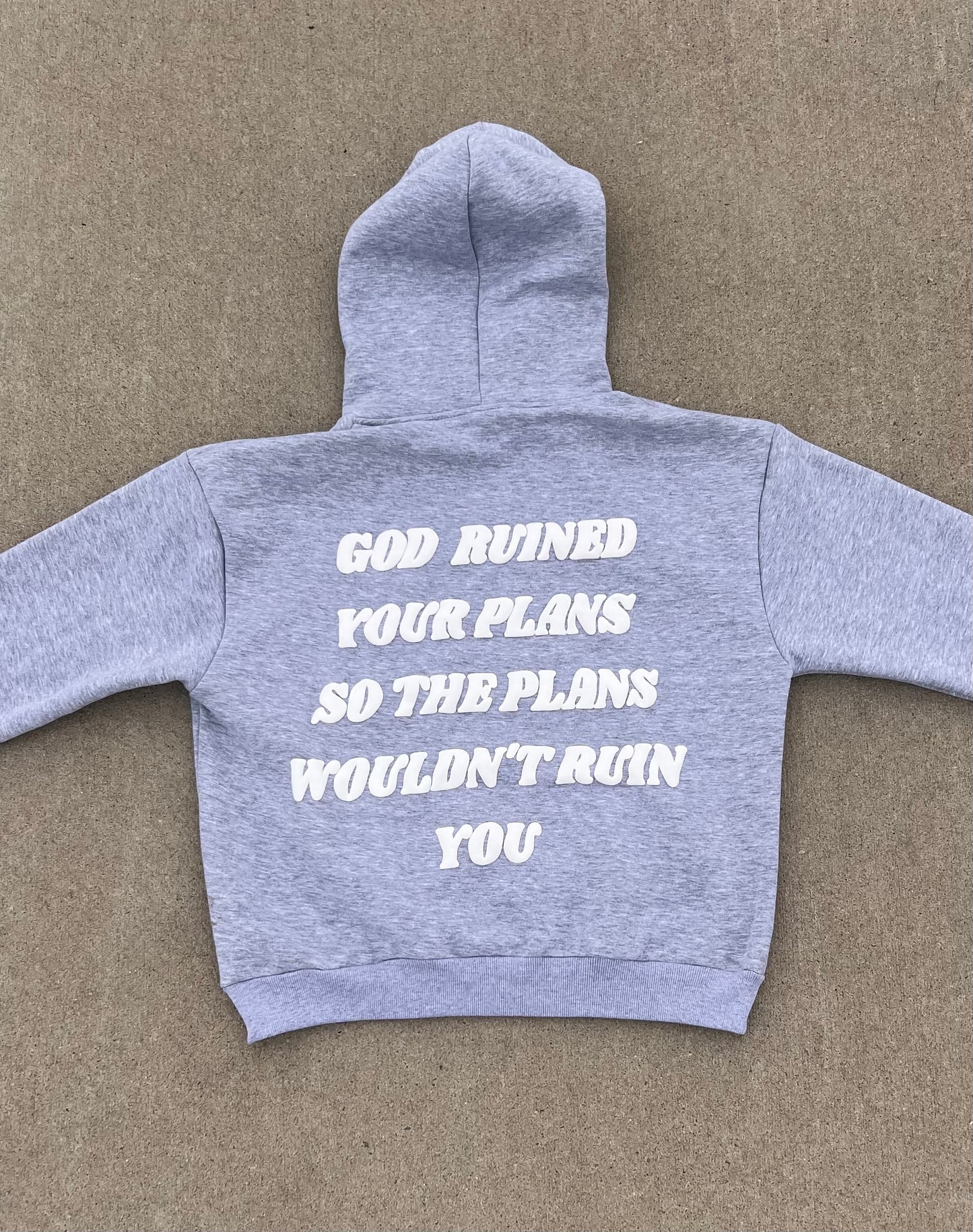Grey Oversized Hoodie