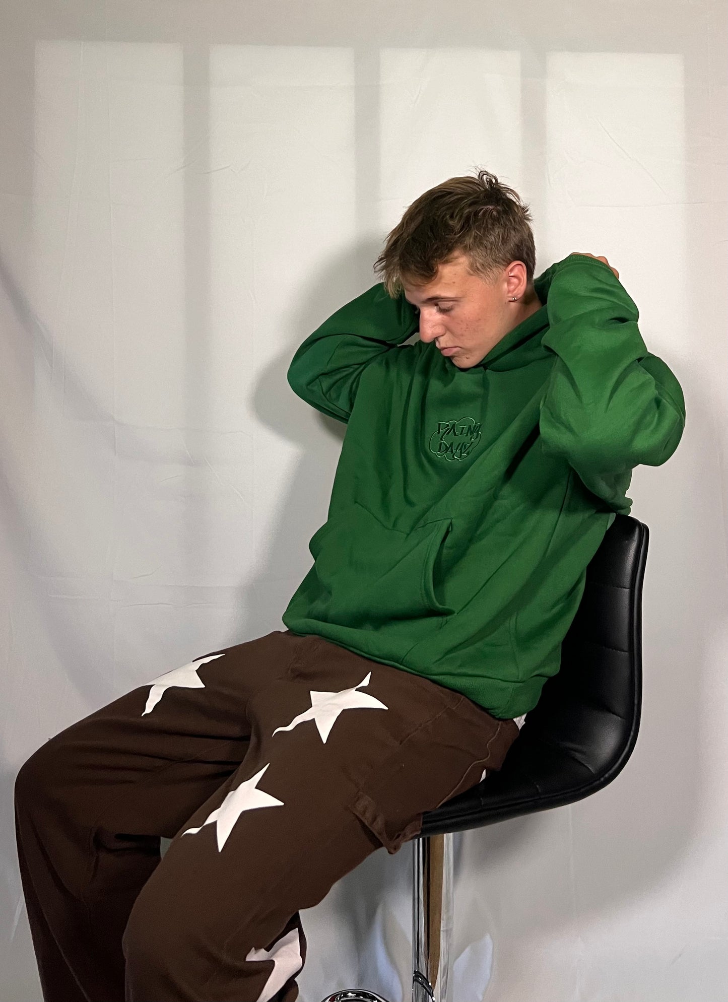 Forest Green Over Sized Hoodie