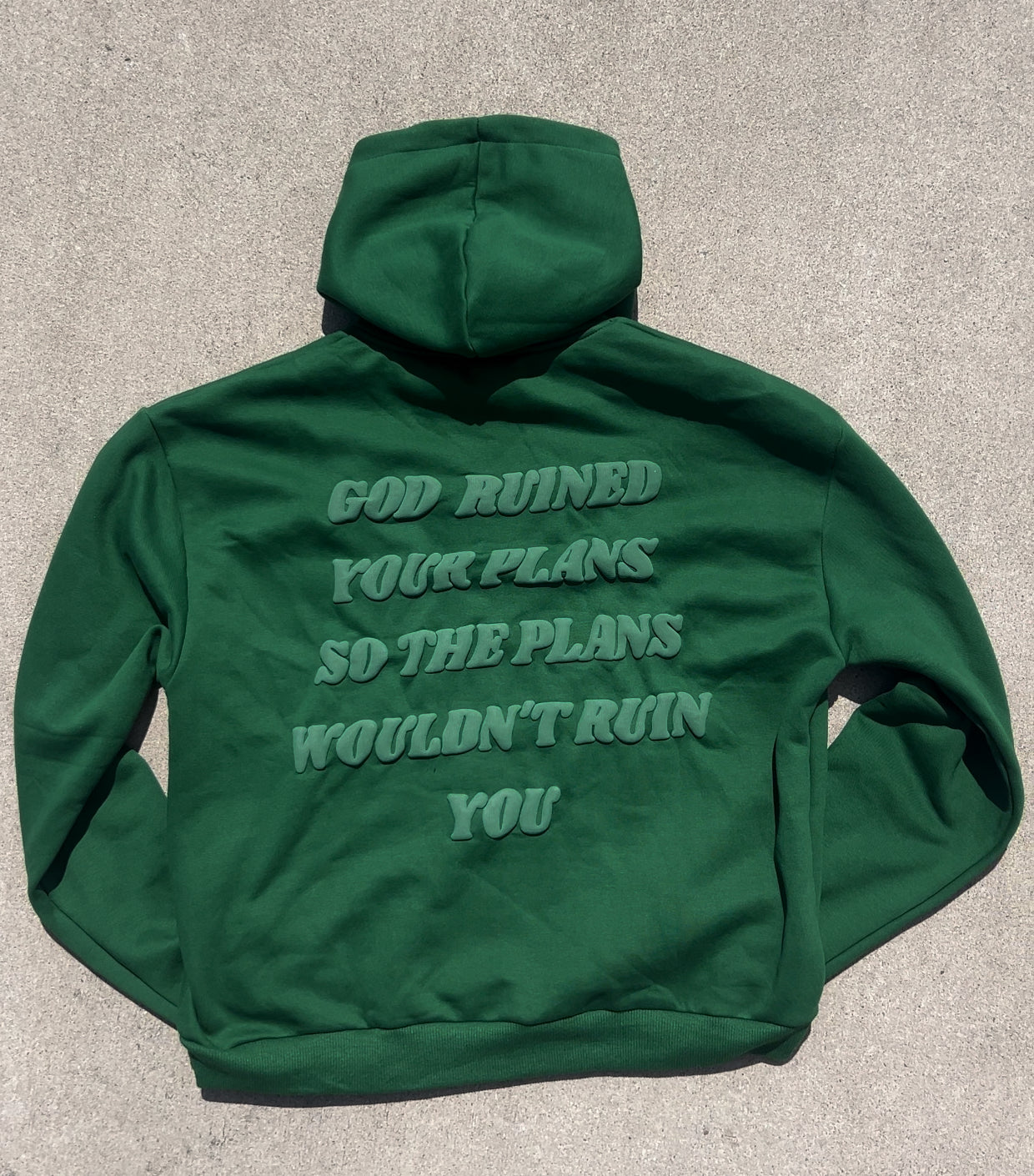 Forest Green Over Sized Hoodie