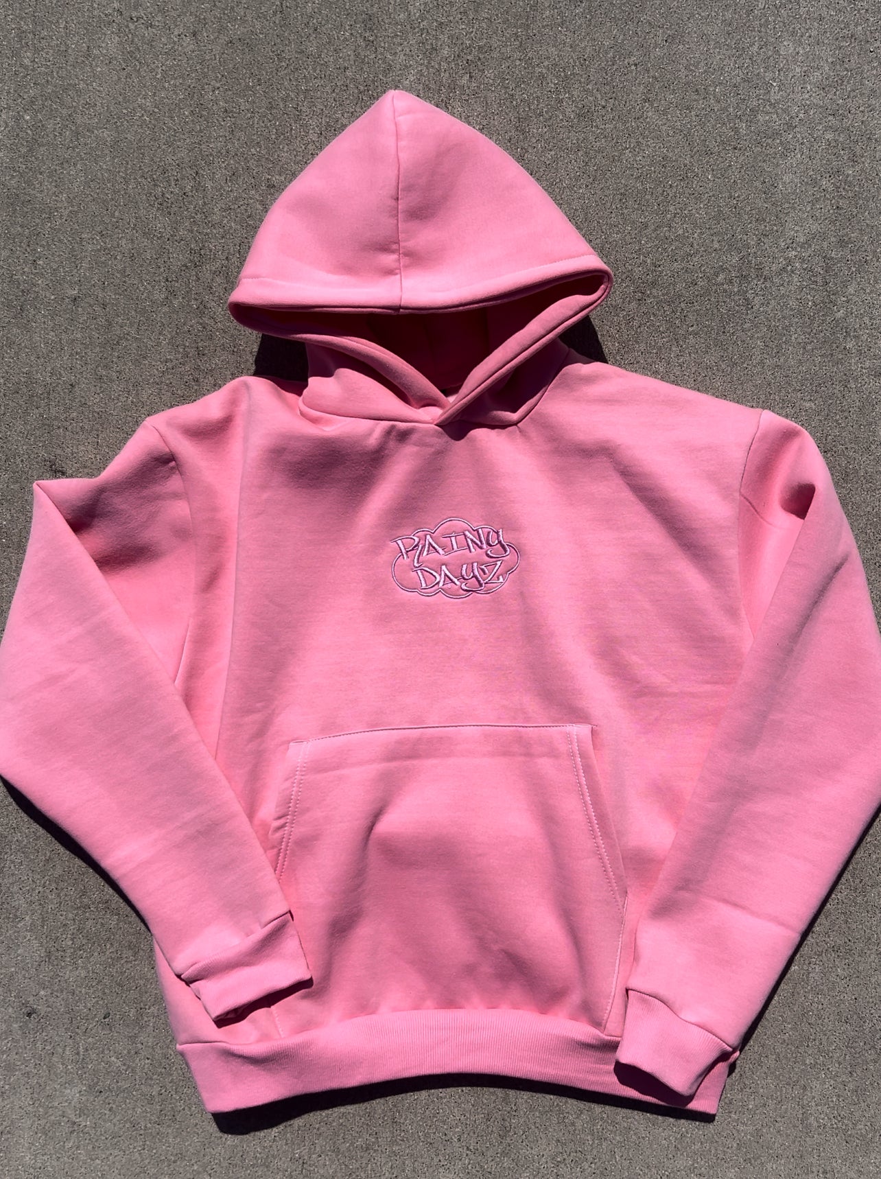 Pink Over Sized Hoodie