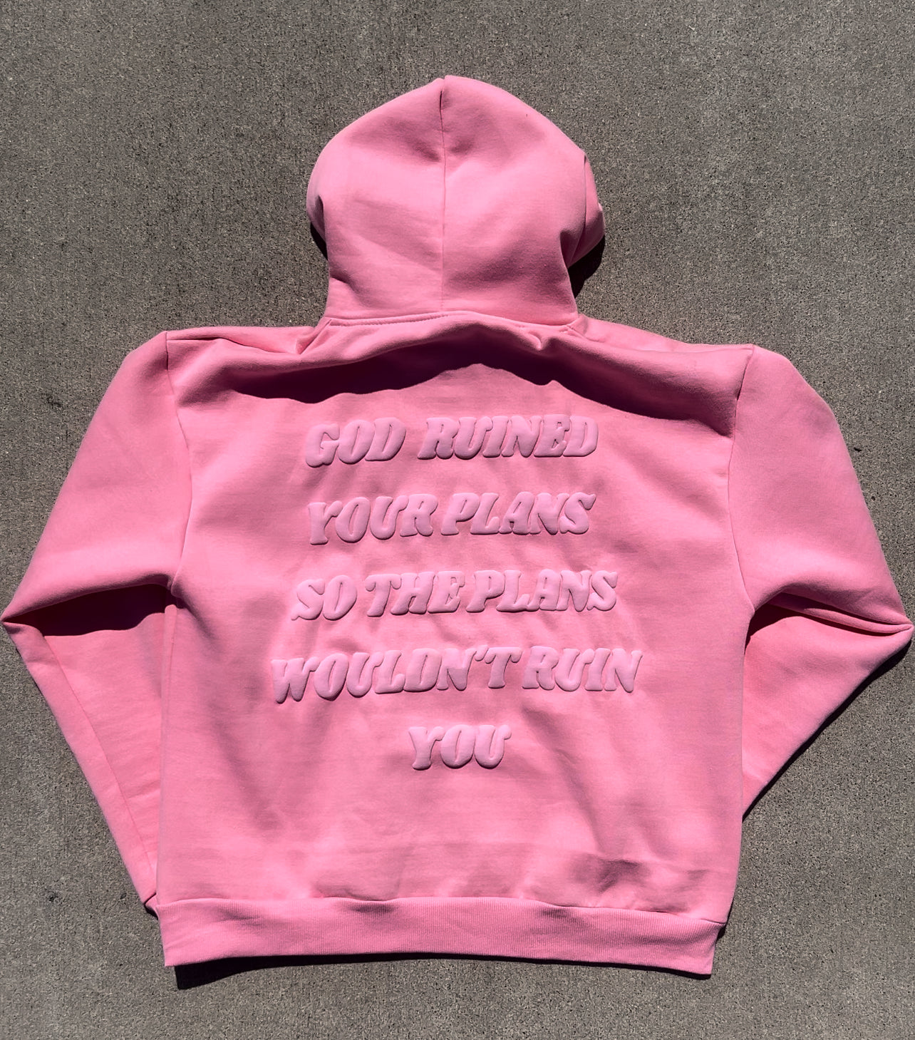 Pink Over Sized Hoodie